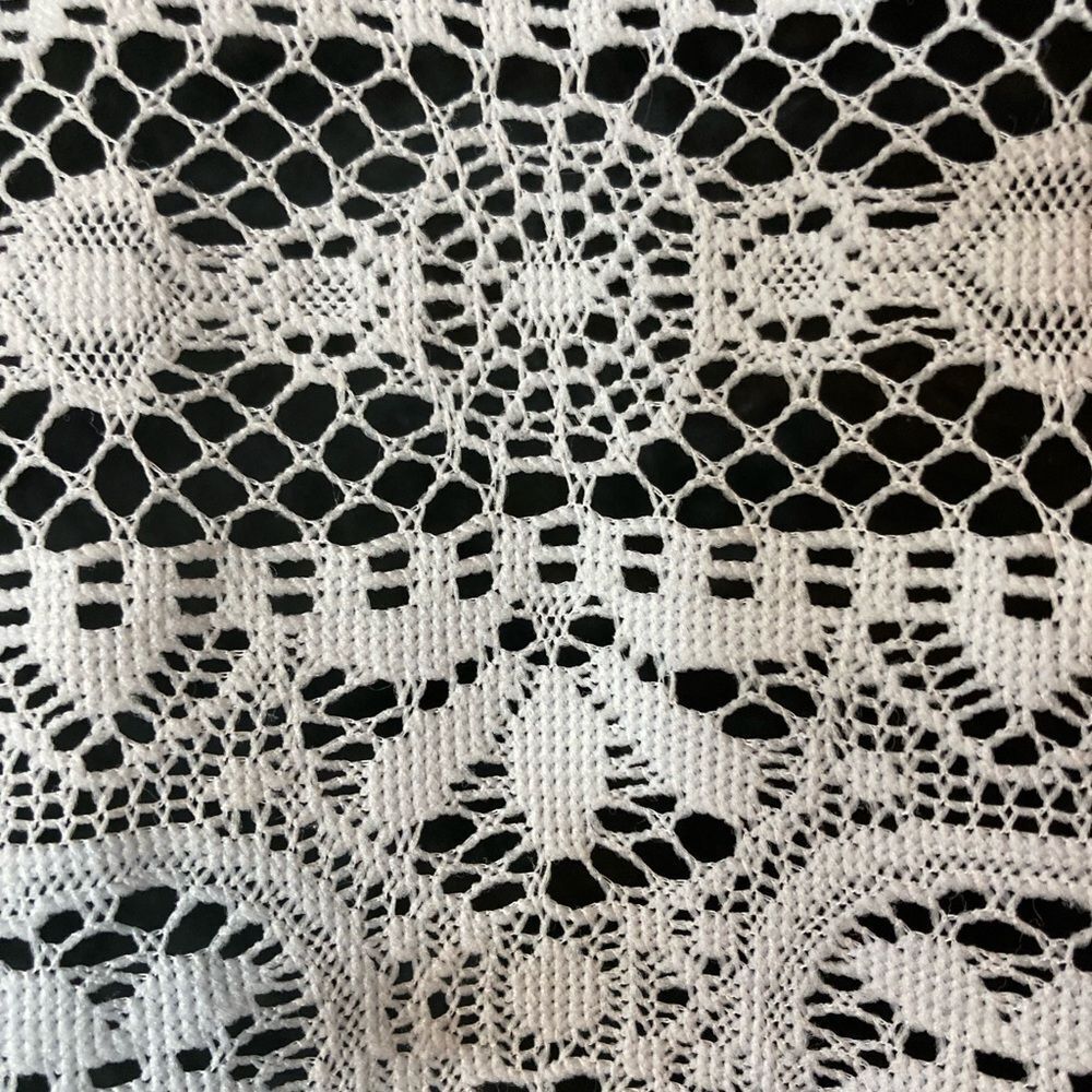 West Loop white lace dress/coverup - Picture 2 of 5